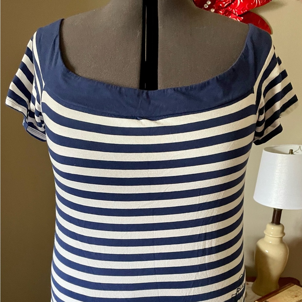 Torrid Retro nautical tee